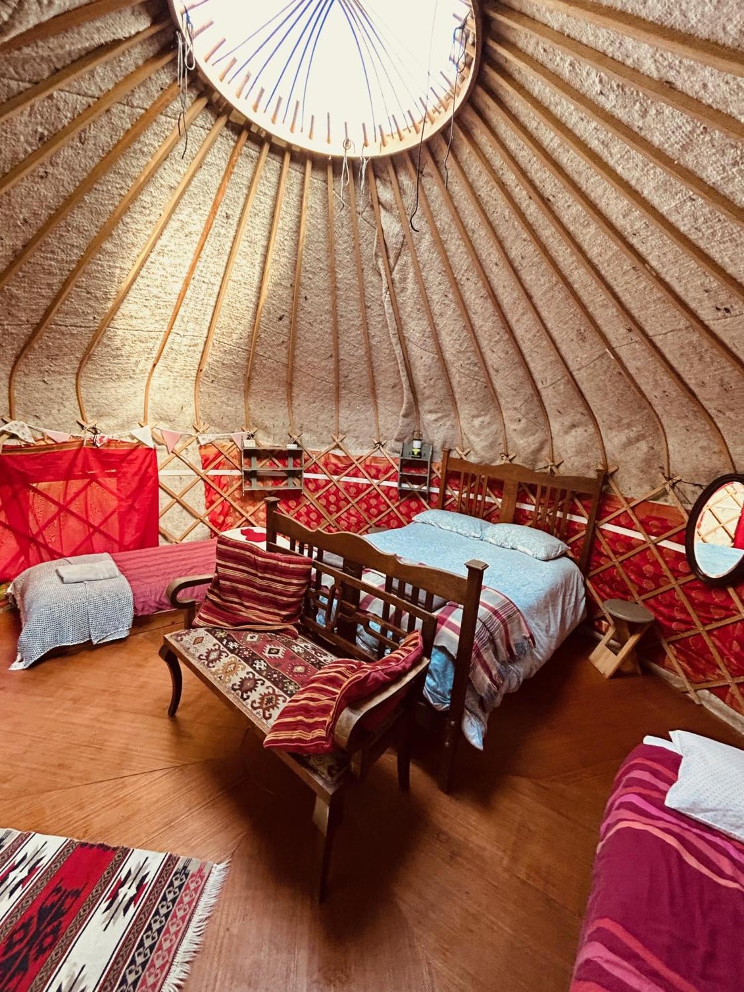 Ceridwen Glamping, Double Decker Bus And Yurts Hotel Llandysul Eksteriør billede
